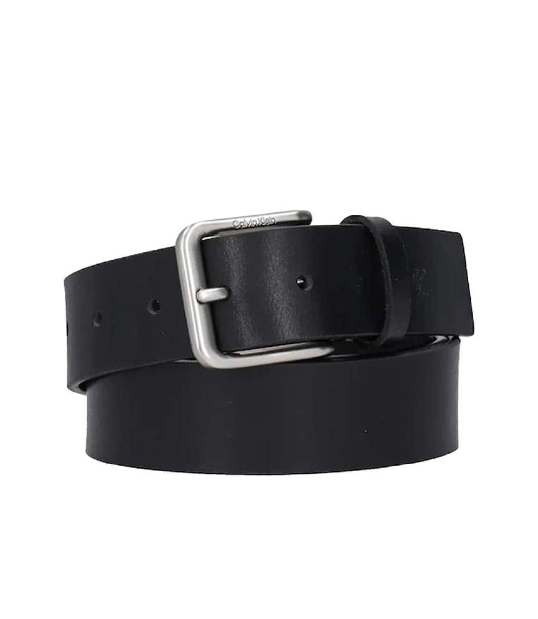 Ceinture noire homme calvin klein jeans casual pin buckle 35 - t 100-1