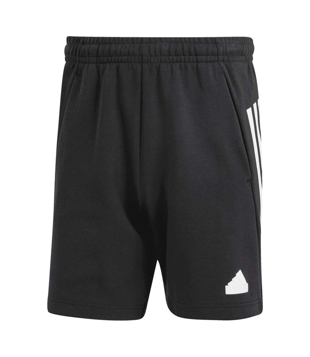 Mens Future Icons 3 Stripes Shorts Black Adidas-1