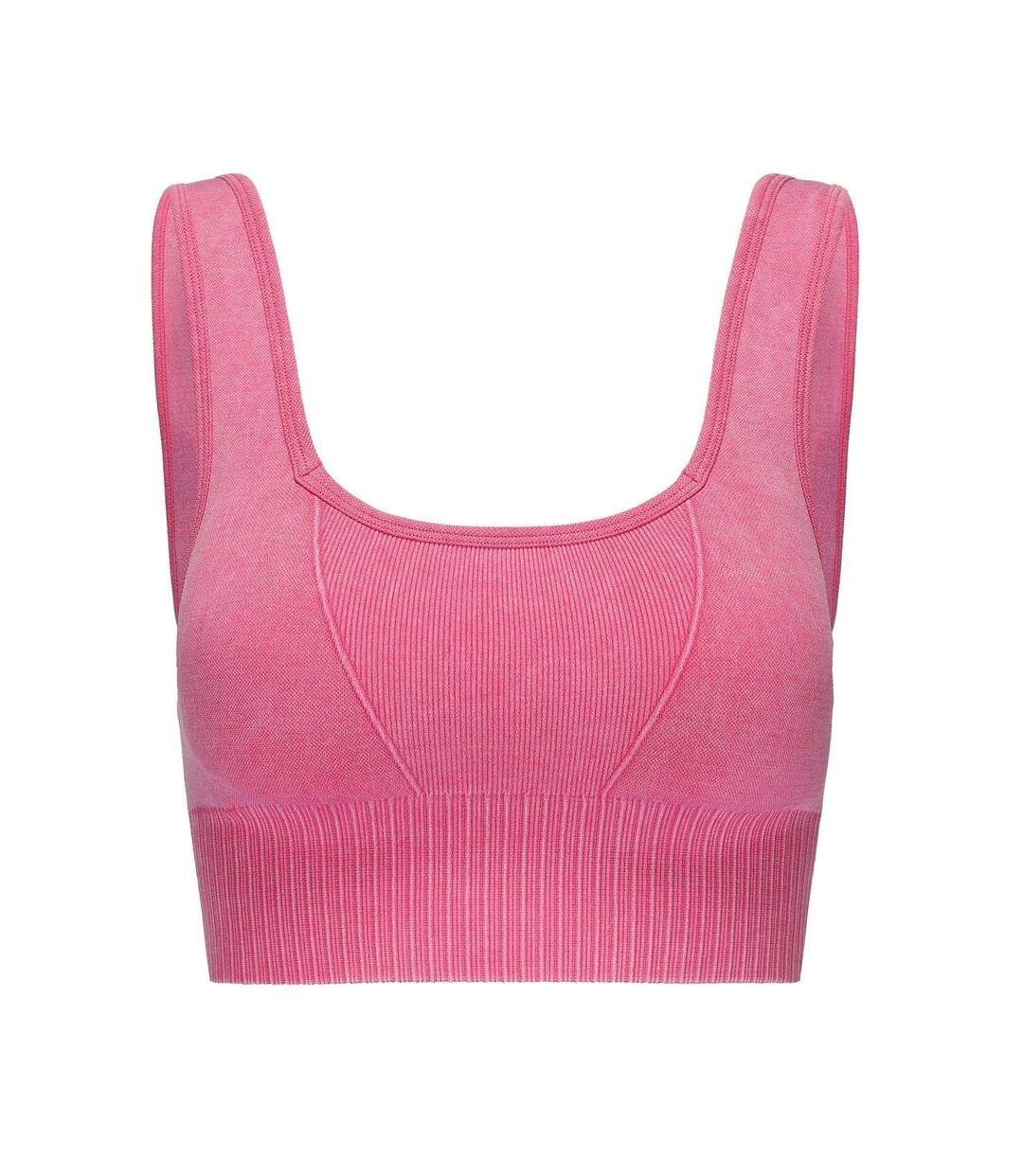 Lot De 2  Brassières De Sport Femme Framboise Pêche Blanche Slazenger-2