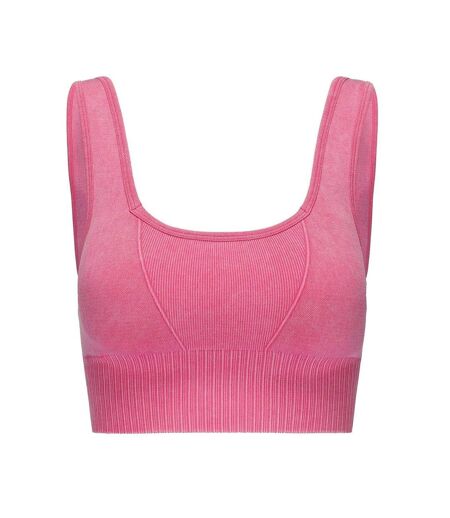 Lot De 2  Brassières De Sport Femme Framboise Pêche Blanche Slazenger