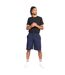 Duke Mens Nick D555 Elasticated Waist Cargo Shorts (Navy) - UTDC224-1