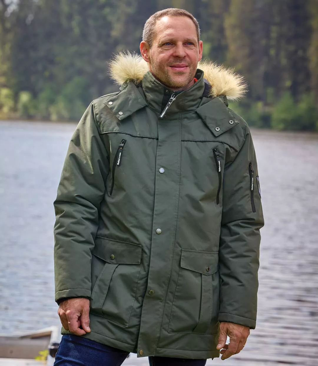 Parka GRAND FROID à Capuche Fausse Fourrure amovible-13