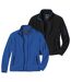 Pack of 2 Men's Outdoor Microfleece Jackets - Blue and Black
