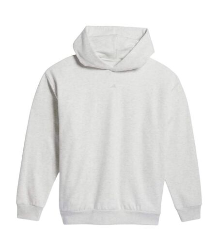 Sweat À Capuche Motif/style Imprimé Au Dos Adulte Gris Chiné Adidas