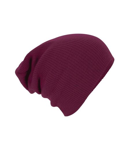 Bonnet Unisexe Adulte Bordeaux Beechfield