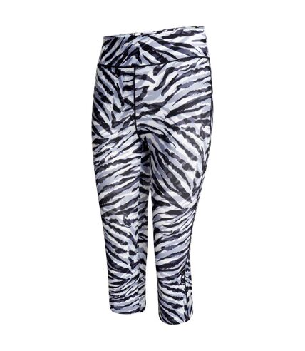 Dare 2B Womens/Ladies Influential Leggings (Black/White Zebra) - UTRG5266