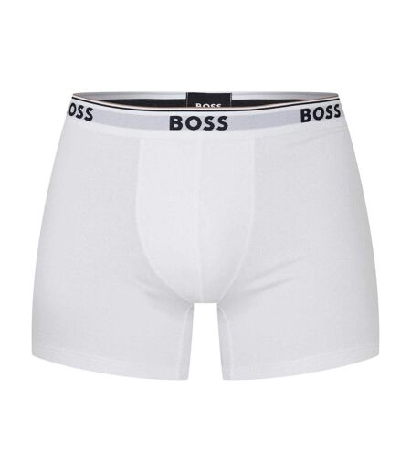 Pack Of 3  Mens Boxer Shorts  Black White Grey Boss