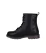 Womens/ladies Brandi Ankle Boots Black Miso-3