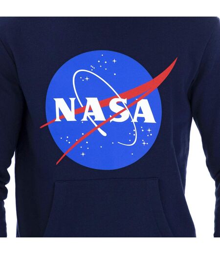 NASA12H men's sweatshirt with adjustable drawstring hood