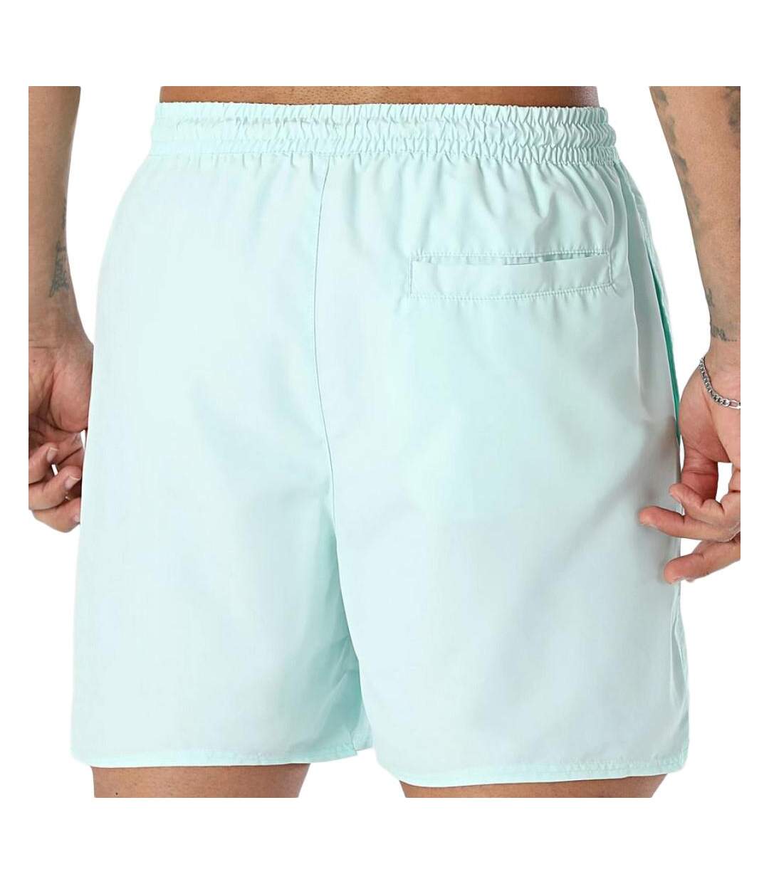 Short de bain vert homme calvin klein jeans drawstrings-2