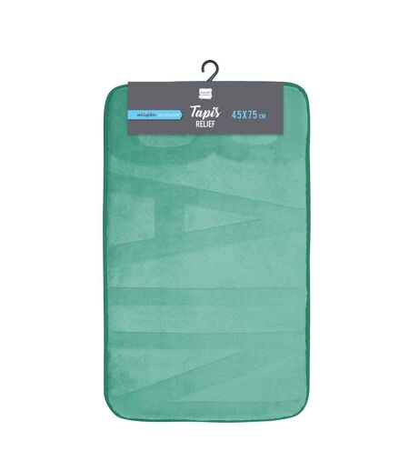 Tapis de Bain Microfibre Relief 45x75cm Tilleul