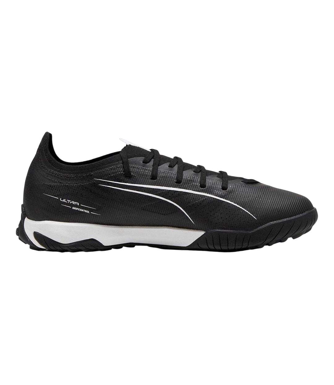Mens Ultra 5 Match Tt Turf Training Football Boots Black Puma-1
