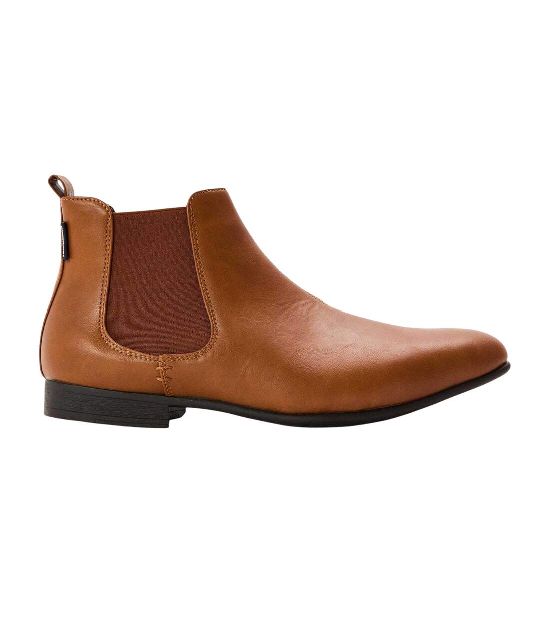 Mens Amberley Chelsea Boots Brown Lambretta-1