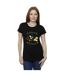 Disney Femme/Les femmes - T-shirt en coton Mickey Mouse Merry Kissmas (Noir) - UTBI33559-2