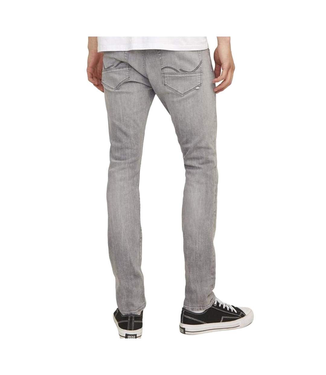 Jean slim gris homme jack & jones glenn 492-2