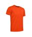 T-shirt Orange Homme Under Armour Streaker 2.0