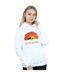 Disney - Sweat à capuche THE LION KING MOVIE SUNSET LOGO - Femme (Blanc) - UTBI9421-2
