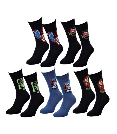 Chaussettes Pack Cadeaux Homme SUPERHEROS - Pack de 5