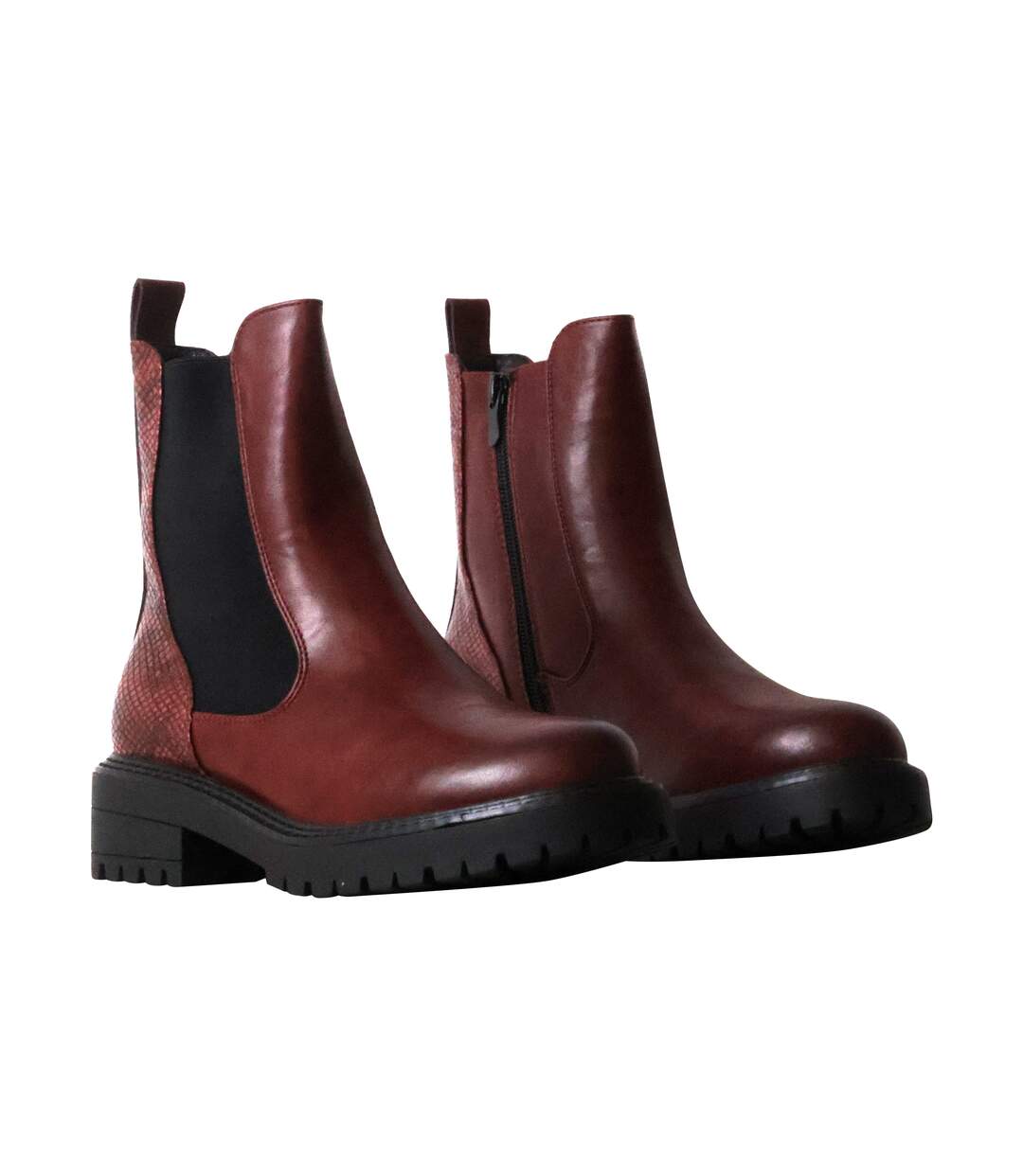 Bottines à Zip Sixth Sens-3