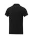 Elevate Mens Morgan Short-Sleeved Polo Shirt (Solid Black)
