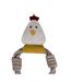 Jouet pour chiens hennifer the chicken taille unique blanc / marron Benji & Flo