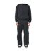 Mens Ripstop Cargo Trousers Black Couture Club-1