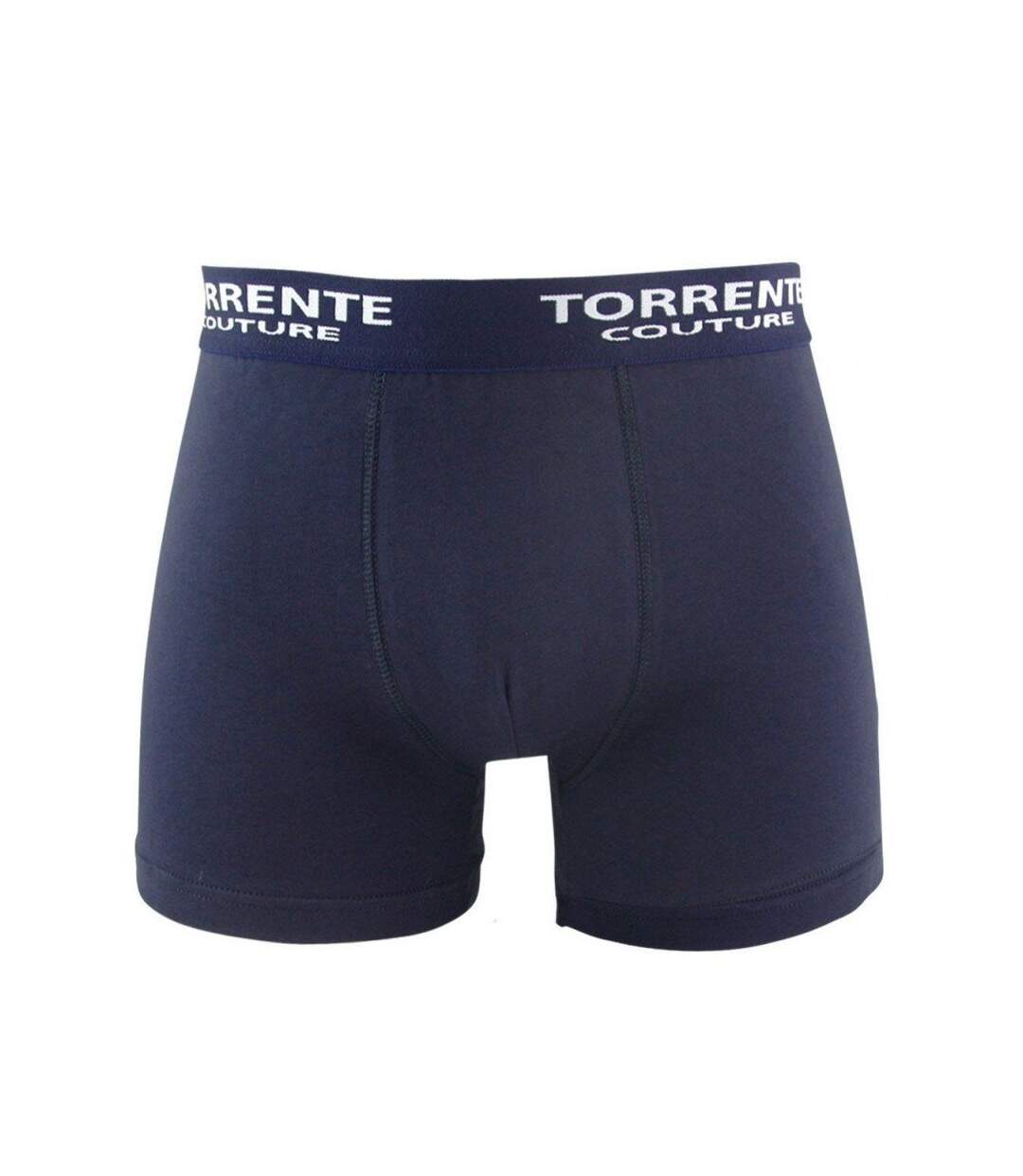 TORRENTE COUTURE Boxer Homme Coton CLASSIC Marine-1