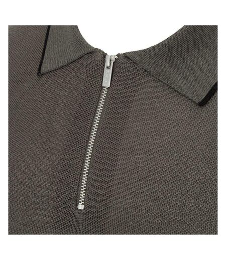 Polo Manches Courtes Homme Bleu Ardoise Firetrap