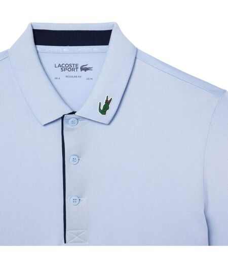 Mens Regular Polo Shirt Blue Lacoste