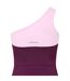 Robe Courte 1 Épaule Avatar Femme Violet Head-4