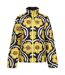 Regatta Womens/Ladies Orla Kiely Apple Blossom Baffled Jacket (Yellow) - UTRG10013