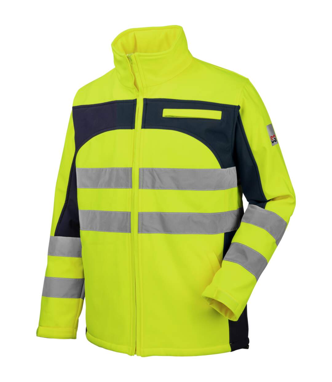 Softshell de travail Würth MODYF haute-visibilité jaune-1