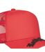 Casquette trucker avec filet et visière brodée Red Man Rock'n Free Life-3