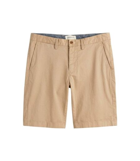 Mens Marine Chino Shorts Dark Khaki Gant