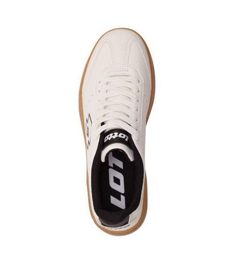 Baskets Iskar Femme Blanc Noir Lotto