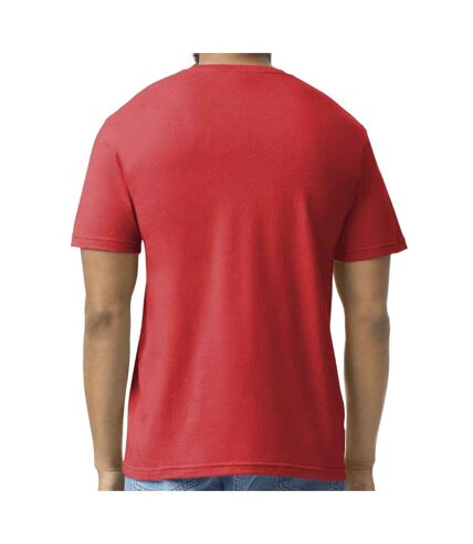 Gildan Mens Softstyle CVC T-Shirt (Red Mist)