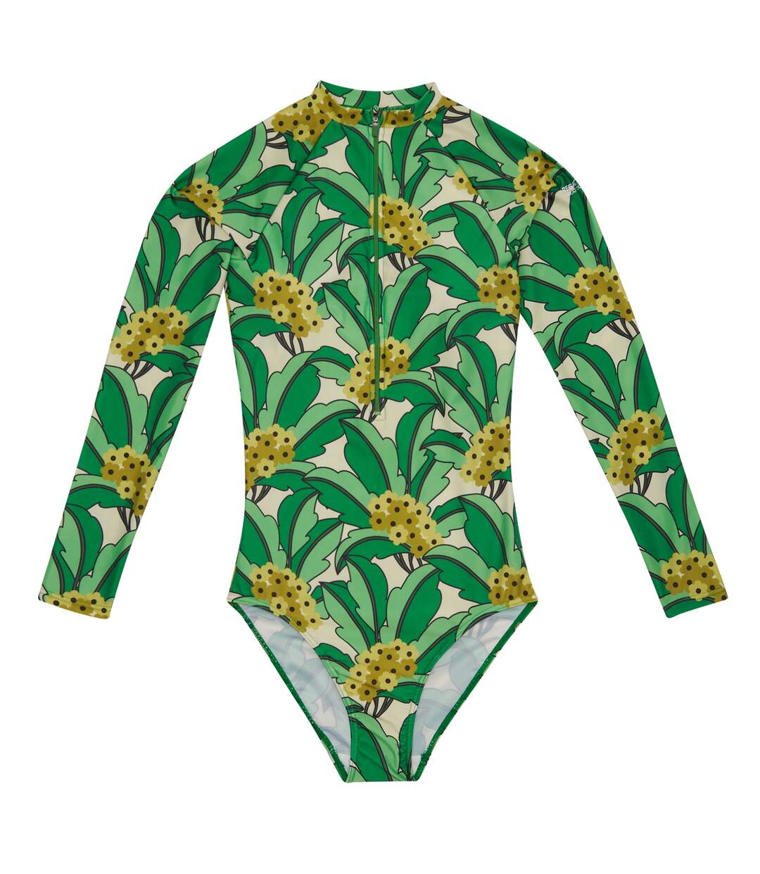 Maillot de bain 1 pièce orla kiely femme vert Regatta-1