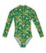 Maillot de bain 1 pièce orla kiely femme vert Regatta