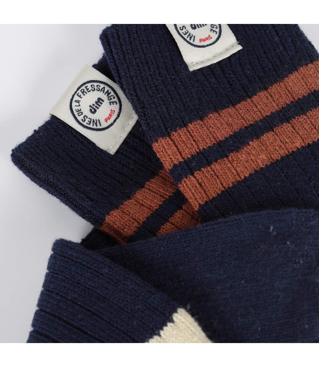 Mi-chaussettes viscose Dim x Inès de La Fressange-3