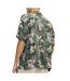 Chemise manches courtes verte/violet homme jack & jones jorluke - l-2