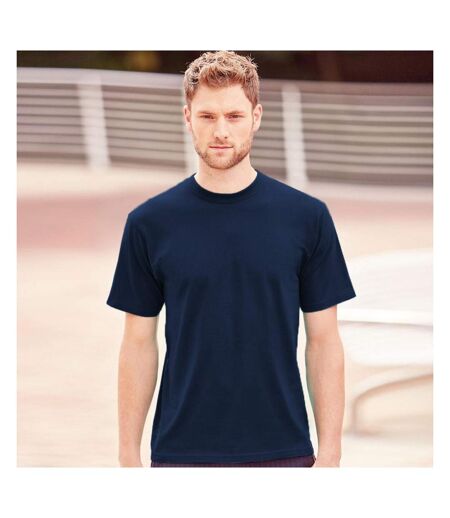 T-shirt À Manches Courtes Homme Bleu Marine Russell