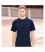 T-shirt À Manches Courtes Homme Bleu Marine Russell-1