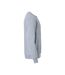 Sweat Basic Adulte Gris Chiné Clique-4
