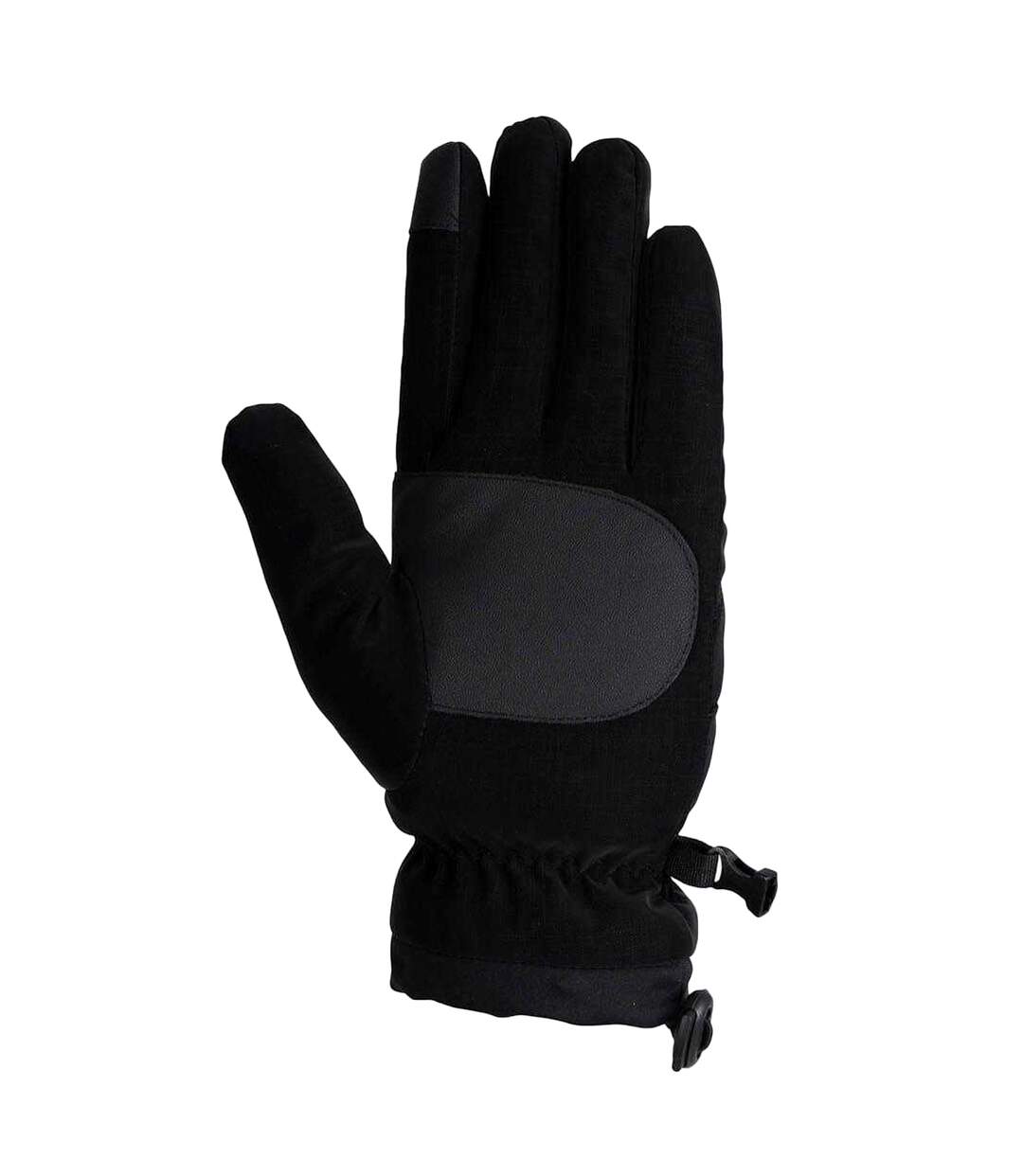 Unisex Adult Tista Ski Gloves Black Trespass-1