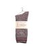 2 Pack Mens Thick Cotton Chunky Knitted formal Boot Socks-2