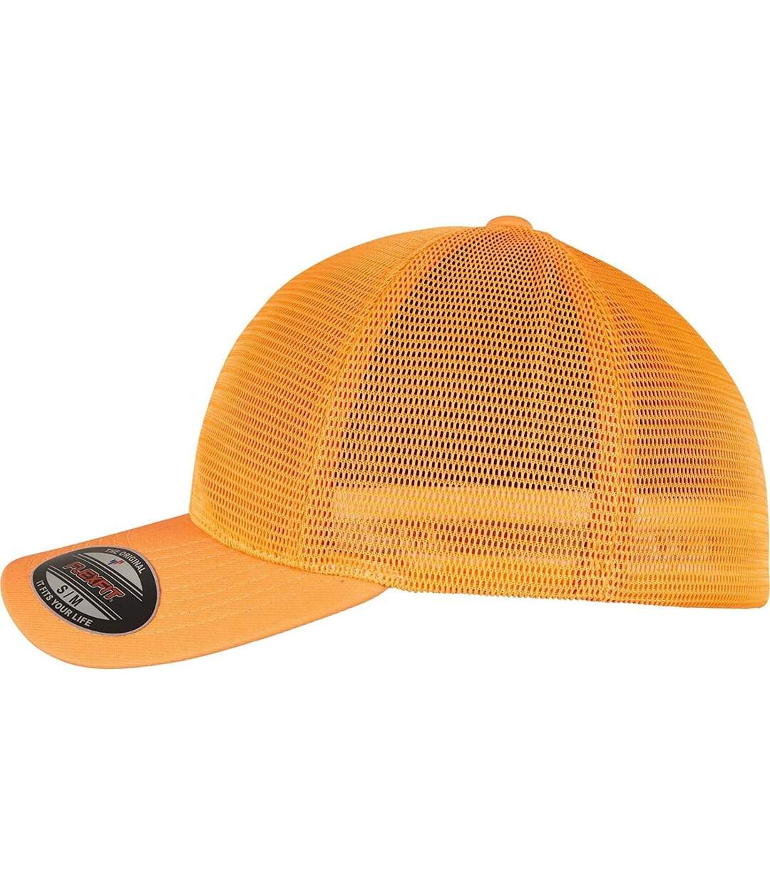 Casquette omnimesh adulte orange néon Flexfit