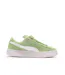 Baskets vert/blanc femme puma suede xl-2