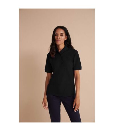 Polo À Rétention De Forme Femme Noir Henbury