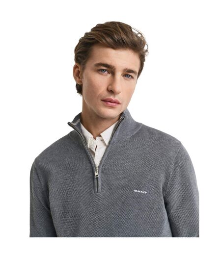 Sweat Homme Gris Chiné Gant