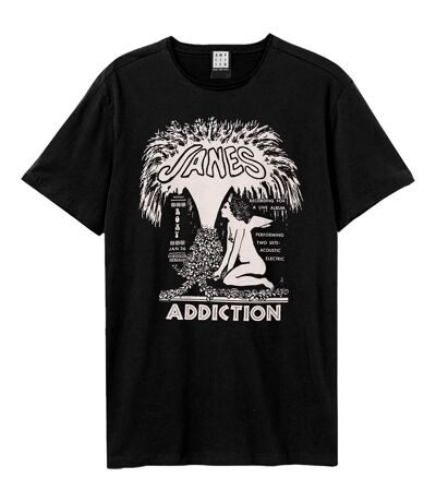 T-shirt angel fountain adulte noir Amplified